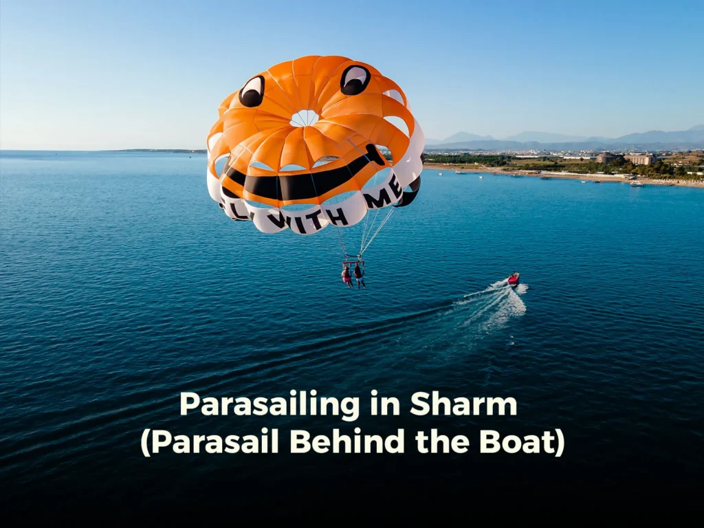Parasailing in Sharm (Parasail Behind the Boat)