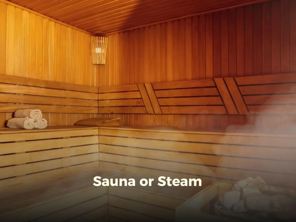 Sauna or Steam