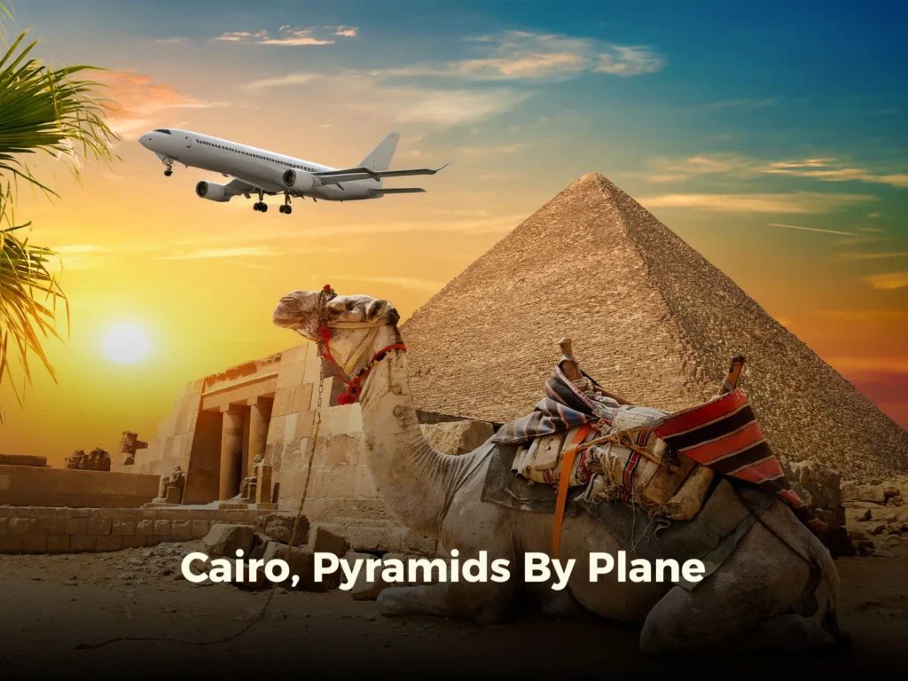 Cairo, Pyramids By Plane
