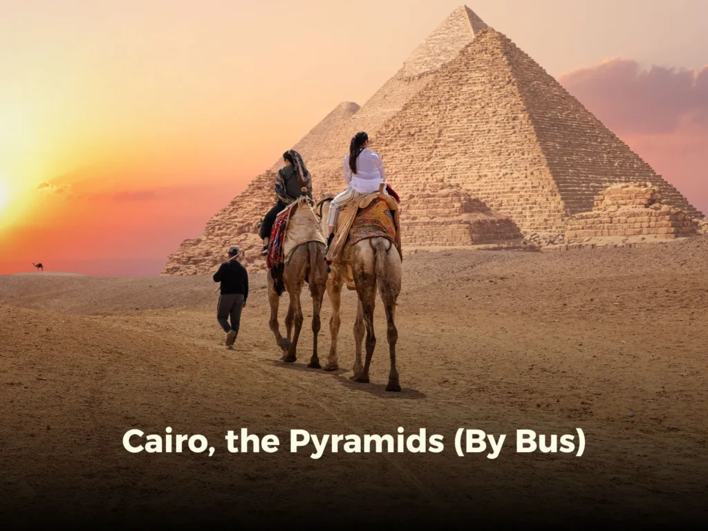Cairo, the Pyramids(By Bus)